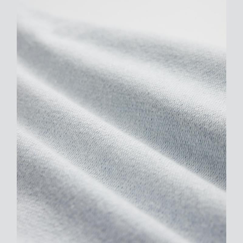 Halara Mid Rise Denim Print French Terry Casual Sweatpants Jeans with Pockets